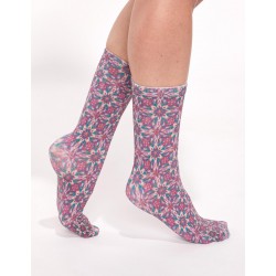 Chaussettes Madaba prune